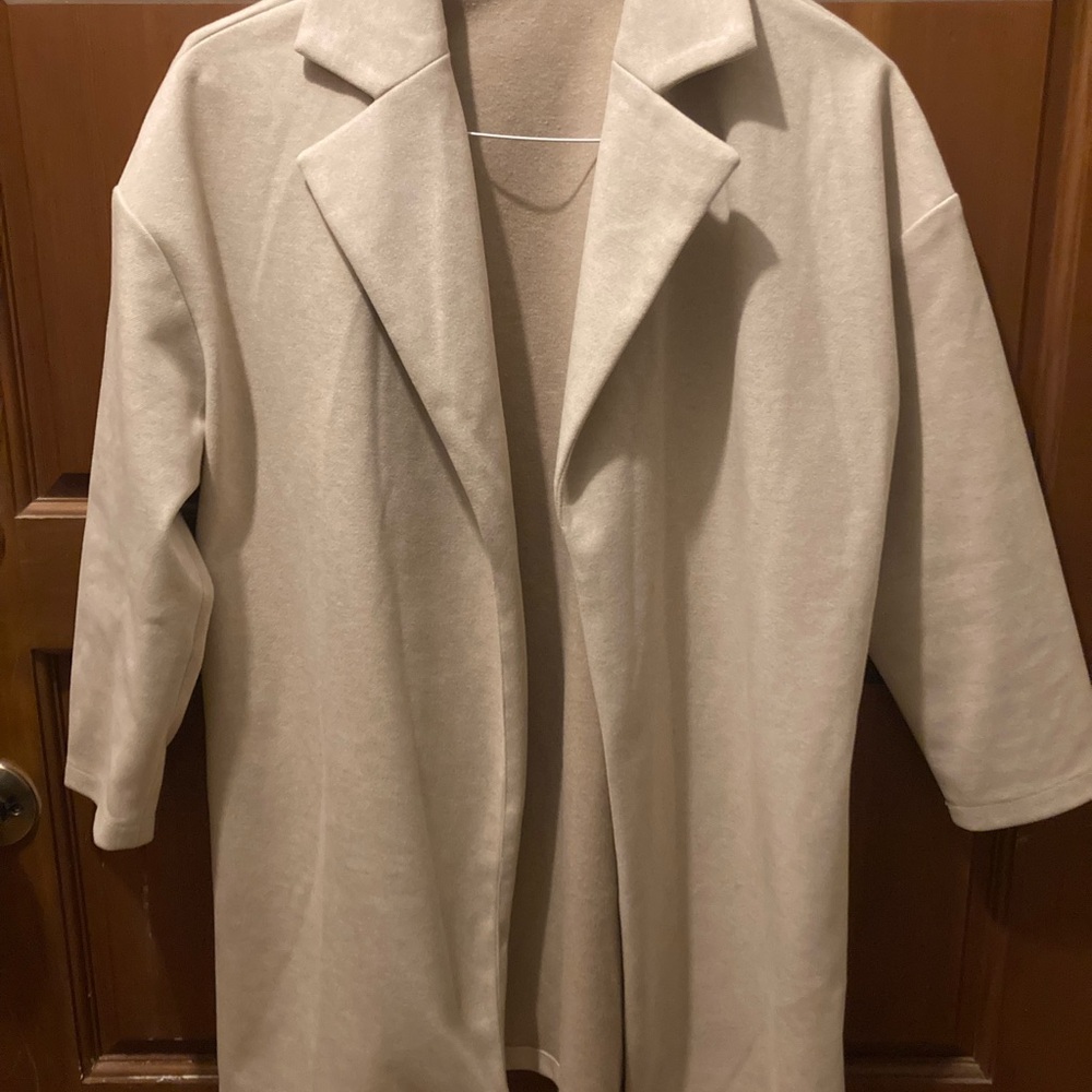 Chic Beige Shacket